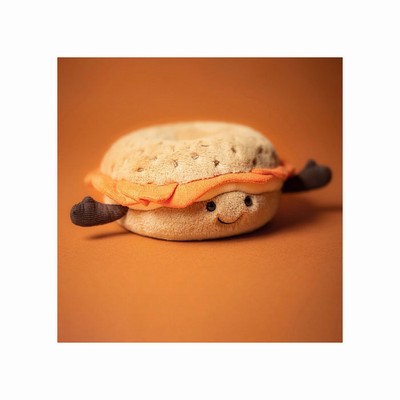 Jellycat Bagel USA | 65807DRUL